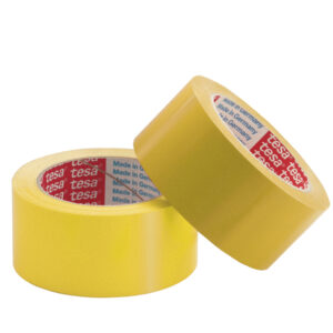Nastro adesivo – PVC – 50 mm x 66 mt – giallo – Tesa