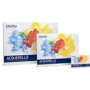 Blocco Acquerello – 35x50cm – 340gr – 10 fogli – Favini