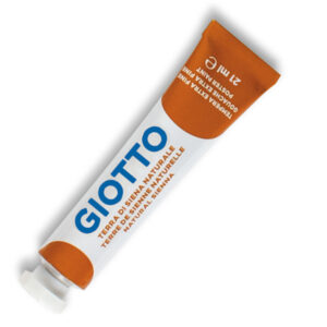 Tempera Tubo 7 – 21ml – terra di Siena naturale – Giotto