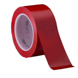 Nastro adesivo vinilico 471 – 50 mm x 33 mt – rosso – Scotch