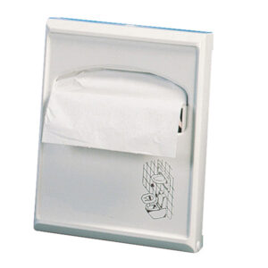 Dispenser per carta copriwater Mini – 23×5,5×29,5 cm – bianco – Mar Plast