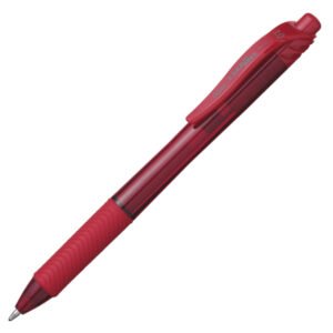 Roller a scatto Energel X Click BL110 – punta 1,0mm – rosso  – Pentel