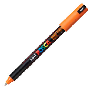 Marcatore a base d’acqua Uni Posca Pen PC1M – punta extra fine 0,7mm – arancio  – Uni Mitsubishi