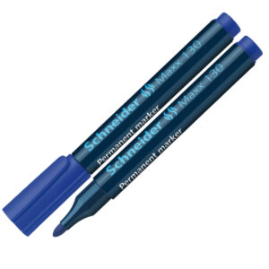 Marcatore permanente Maxx 130 – punta conica – Tratto 1,00-3,00mm – blu  – Schneider