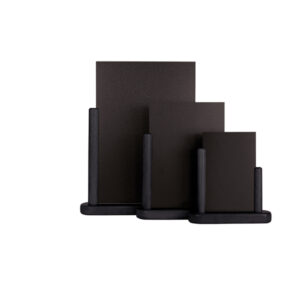 Lavagna da tavolo Elegant – A6 – 15,5x17x5 cm – nero – Securit