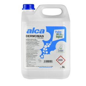 Sapone liquido Dermoman – fiorito – sporco medio – Alca – tanica da 5 L