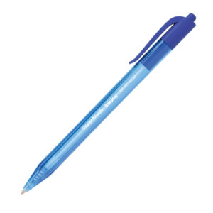 Penna a sfera a scatto Inkjoy 100 RT  – punta 1,0mm – blu – Papermate