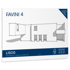 Album Favini 4 – 33x48cm – 220gr – 20 fogli – liscio – Favini