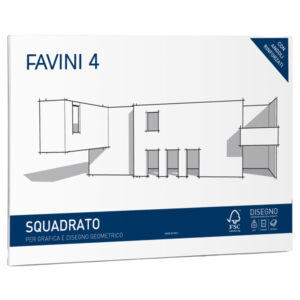 Album Favini 4 – 33x48cm – 220gr – 20 fogli – liscio squadrato – Favini