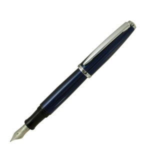 Penna stilografica Aldo Domani – punta M – blu – Monteverde