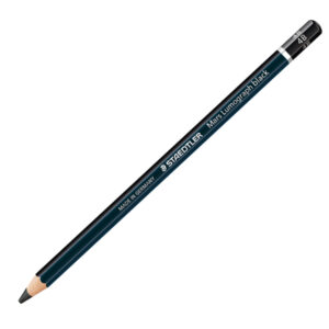 Matita di grafite tipo carboncino Mars Lumograph Black – gradazione 4B – Staedtler