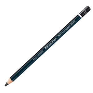 Matita di grafite tipo carboncino Mars Lumograph Black – gradazione 6B – Staedtler