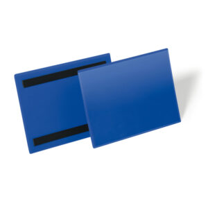 Buste identificative magnetiche – formato A5 orizzontale (210×148 mm) – Durable – conf. 50 pezzi