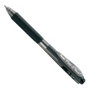 Penna a sfera a scatto Feel It – punta 1,0mm – nero – Pentel
