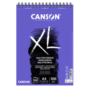 Album XL Mix – A4 – 300 gr – 30 fogli – Canson