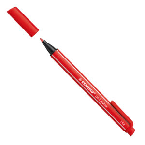 Pennarello PointMax punta feltro – punta 0,80mm – rosso – Stabilo