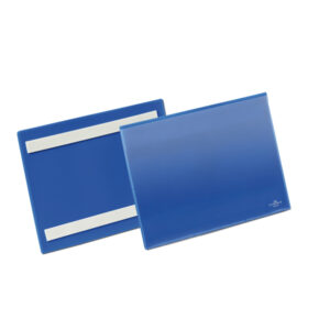 Buste identificative con bande adesive – formato A5 orizzontale (210×148 mm) – Durable – conf. 50 pezzi