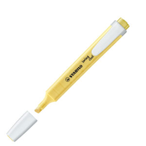Evidenziatore Swing Cool pastel – punta a scalpello – tratto 1 – 4 mm – giallo banana 144 – Stabilo