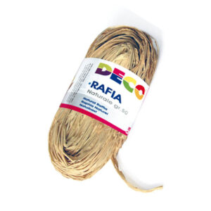 Rafia – colore naturale – 50 gr – Deco