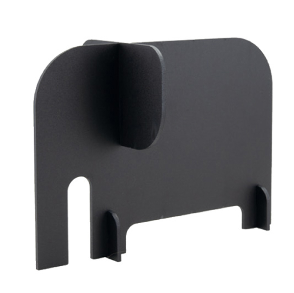 Lavagna Silhouette – 14,3×19,8×10 cm – nero – forma elefante – Securit