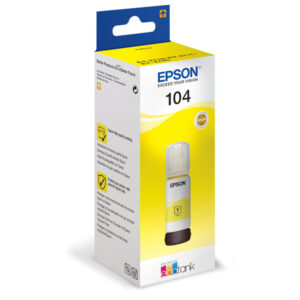 Epson – Tanica – 104  – Giallo – C13T00P440  – 65ml
