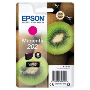 Epson – Cartuccia ink – 202 – Magenta – C13T02F34010 – 4,1ml