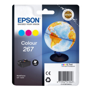 Epson – Cartuccia ink – 267 – C/M/Y –  C13T26704010  – 6,7ml