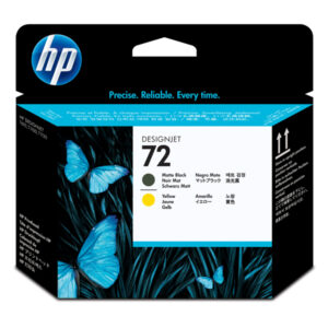 Hp – Testina di stampa – 72 – Nero opaco / Giallo – C9384A – 69 pag