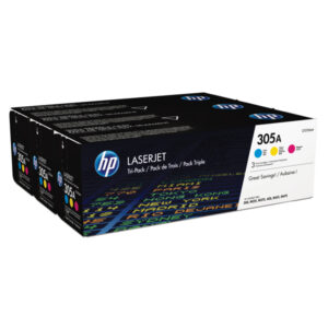 Hp – Confezione 3 Toner – 305A – C/M/Y – CF370AM – 2.600 pag cad