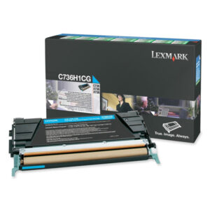 Lexmark – Toner – Ciano – C734A1CG – return program – 6.000 pag