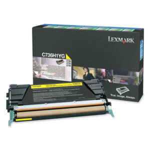 Lexmark – Toner – Giallo – C736H1YG – return program – 10.000 pag