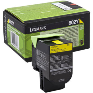 Lexmark – Toner – Giallo – 80C20Y0 – return program – 1.000 pag