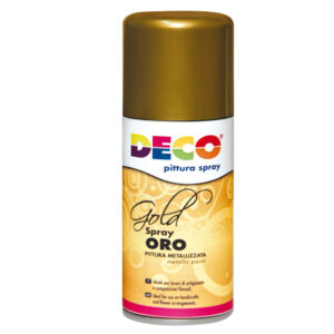 Vernice spray – 150ml – oro – DECO