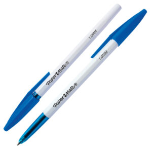 Penna a sfera con cappuccio 045 – punta 1,0 mm – blu – Papermate