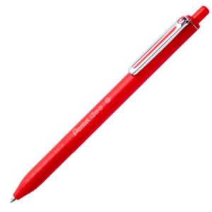 Penna a sfera a scatto iZee – punta 0,7 mm – rosso – Pentel