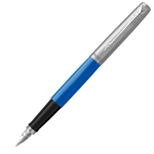 Penna stilografica Jotter Original – punta M – fusto blu – Parker