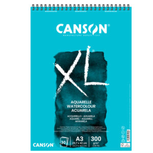 Album XL Aquarelle – A3 – 300gr – 30 fogli – Canson