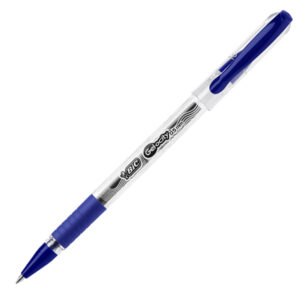 Penne a sfera con cappuccio Gelocity Stic – punta 0,5 mm – blu – Bic – scatola 30 pezzi