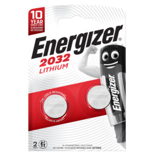 Pile CR2032 Lithium – 3V – Energizer specialistiche – blister 2 pezzi