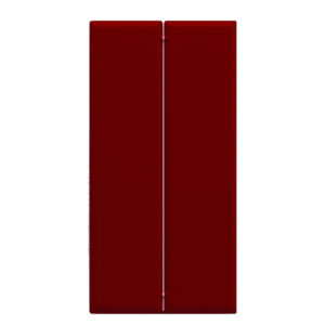 Pannello fonoassorbente Moody – 80×29,5 cm – rosso – Artexport
