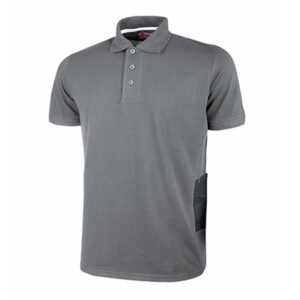 Polo a maniche corte Gap – taglia XXL – grigio scuro – U-Power – conf. 3 pezzi