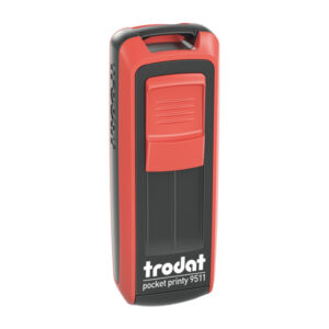 Timbro tascabile Pocket Printy 9512 – personalizzabile – autoinchiostrante – 47×18 mm – 4 righe – Trodat