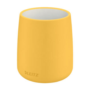 Porta penne Cosy – in ceramica – giallo – Leitz