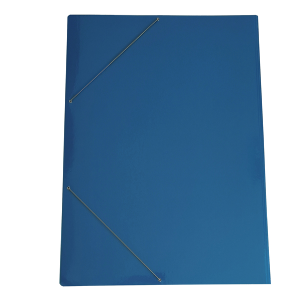 Cartella con elastico 71LD – cartoncino plast. – 70 x 100 cm – azzurro – Cart. Garda