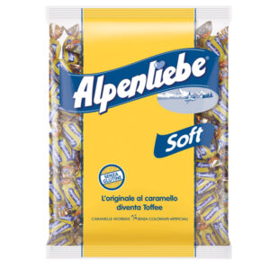 Caramelle Alpenlibe Soft – gusto caramello – 400 gr – Alpenlibe – conf. 4 buste