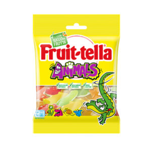 Caramella gommosa – animals – formato pocket 90 gr – Fruit-Tella
