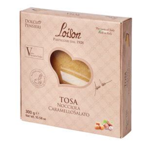 Torta Tosa – nocciola e caramello salato – 300 gr – Loison