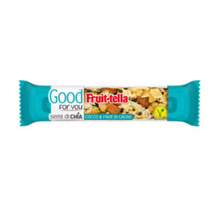 Barretta Good For You – di frutta secca – cocco e fave di cacao – 36 gr – Fruitella