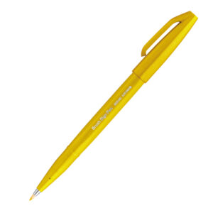 Pennarello Brush Sign Pen – giallo – Pentel