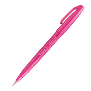 Pennarello Brush Sign Pen – rosa – Pentel